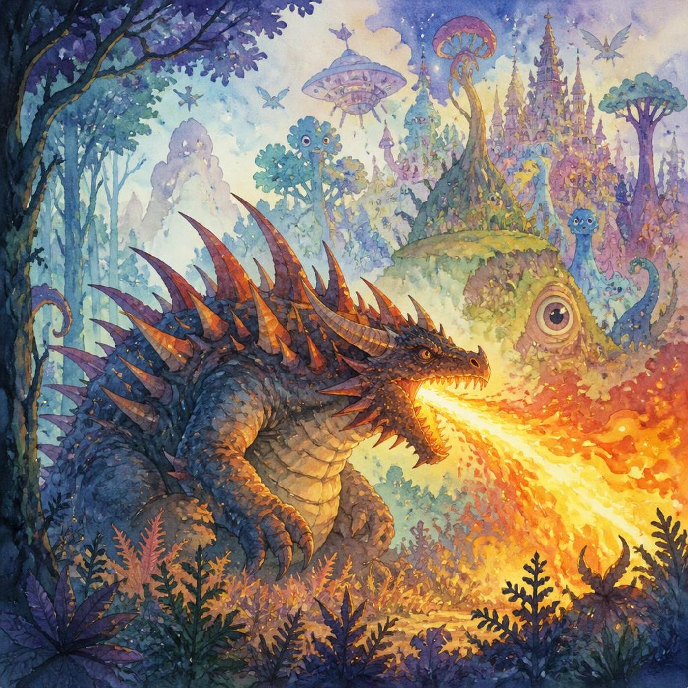 【オリジナルストーリー】ドラゴンのクレイトンと、クチャラカの国で見つけた「自分」のしるし episode artwork