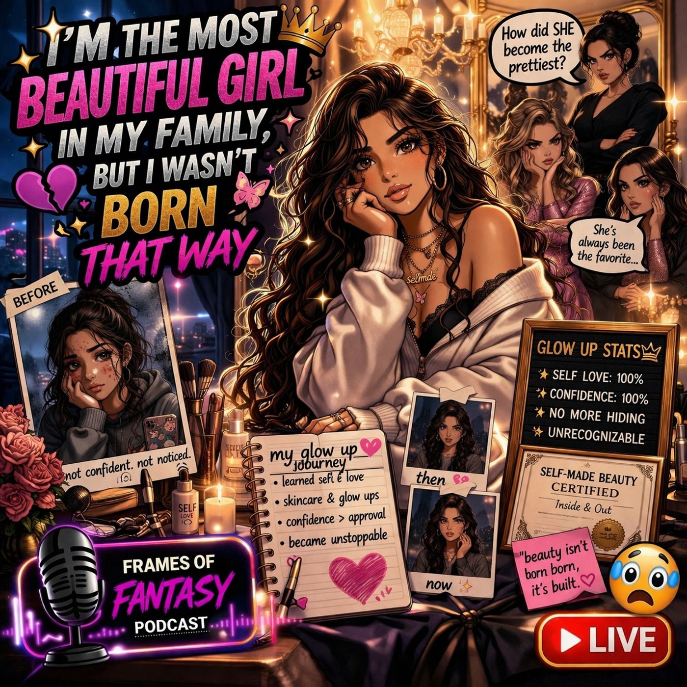 I'm the Most Beautiful Girl in My Family, but I Wasn't Born That Way| Like and subscribe