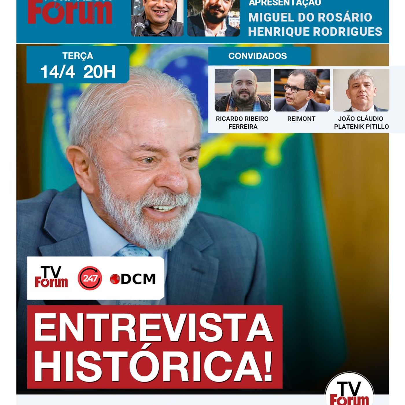 Lula dá entrevista HISTÓRICA à mídia independente episode artwork