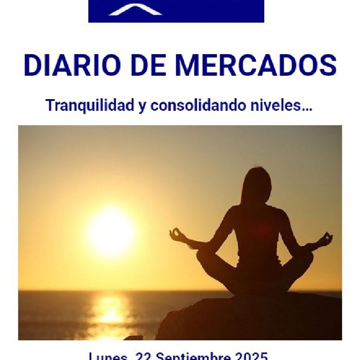 PODCAST en abierto DIARIO DE MERCADOS Lunes 22 Septiembre 2025 episode artwork