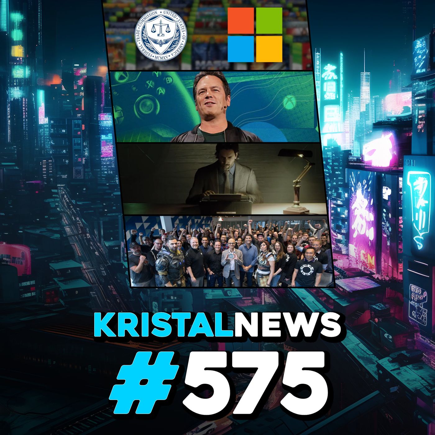 "MICROSOFT vuole DISTRUGGERE SONY" (cit) | ALAN WAKE 2, NIENTE copie FISICHE? ▶ #KristalNews 575 episode artwork