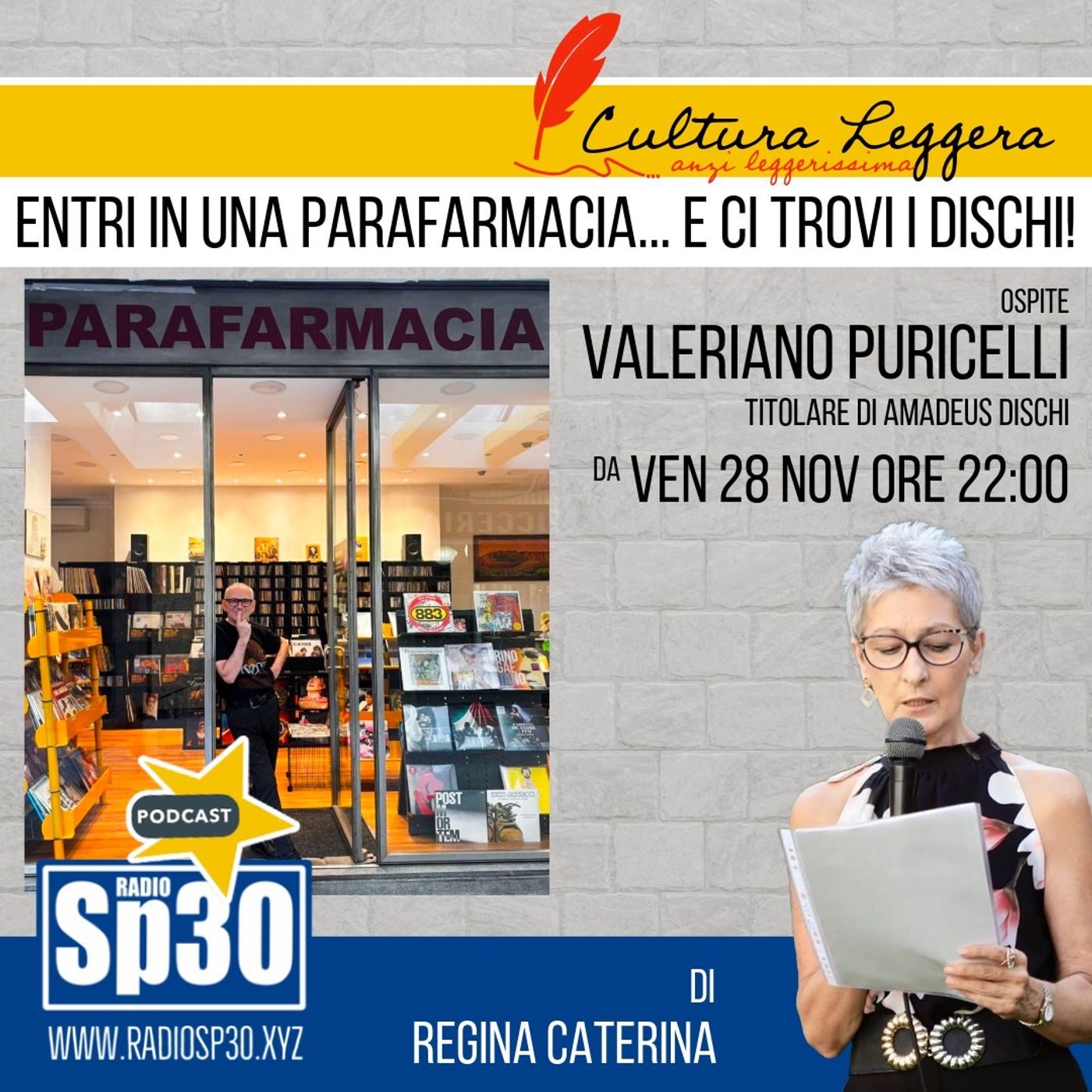 Cultura Leggera....Anzi Leggerissima: Entri in una farmacia e ci trovi i dischi! episode artwork