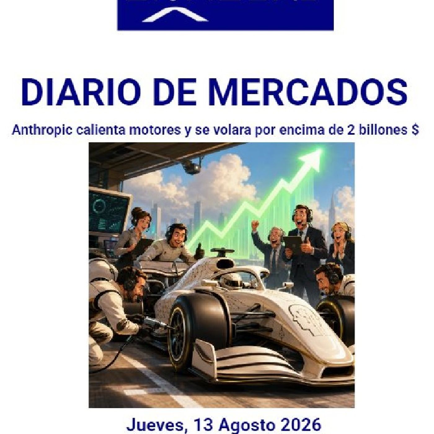 PODCAST PREMIUM DIARIO DE MERCADOS Jueves 13 Agosto 2026 episode artwork