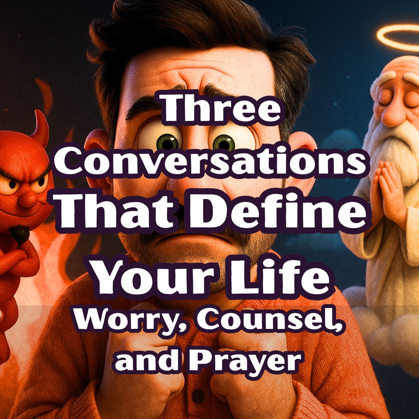 Three Conversations That Define Your Life: Worry, Counsel, and Prayer Cogs7e30