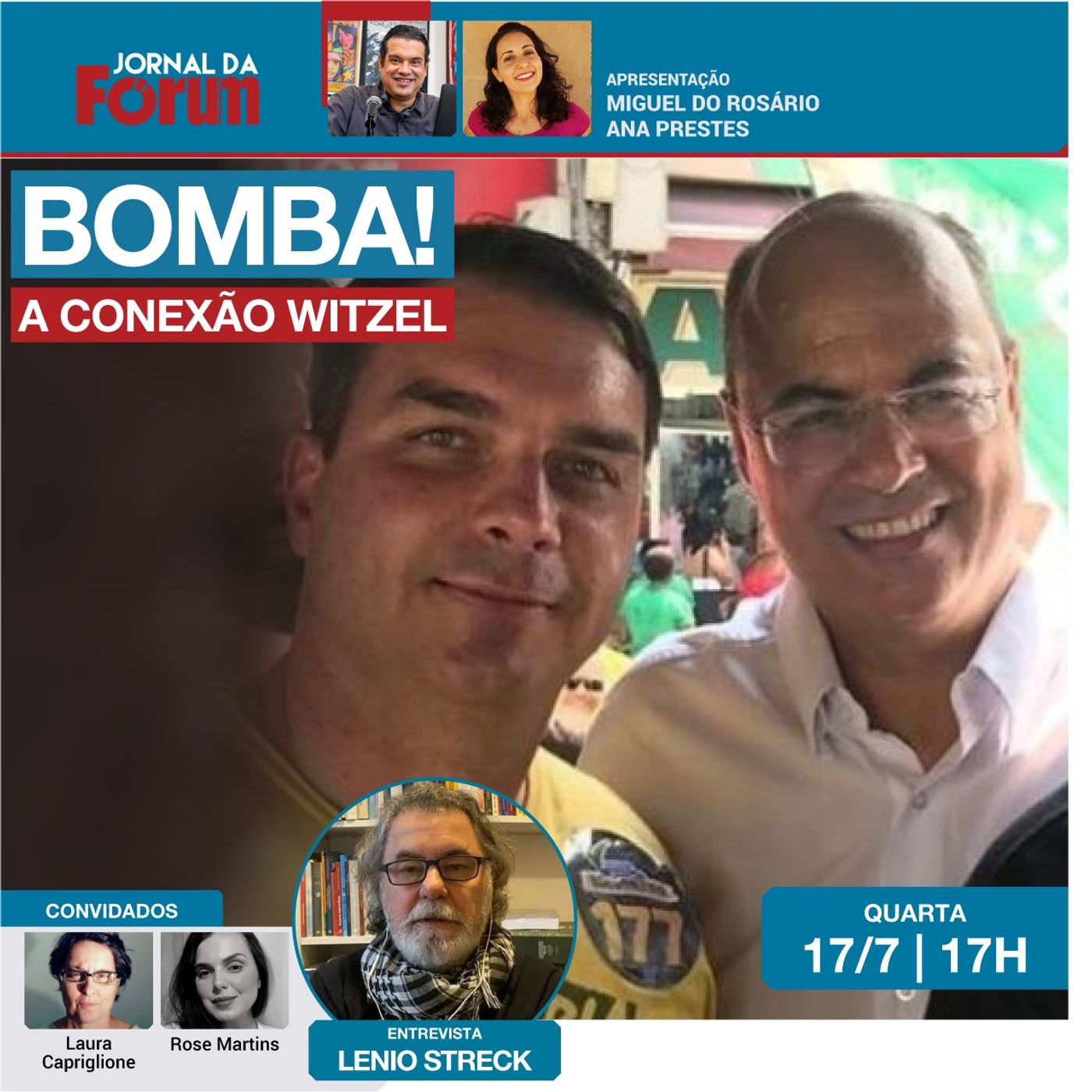 Bomba! Witzel confirma suspeitas da PF de que Bolsonaro prevaricou para proteger filho Flávio episode artwork