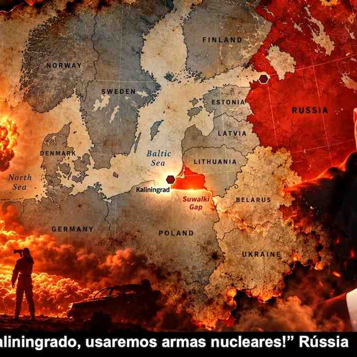 Se ameaçarem Kaliningrado usaremos armas nucleares Rússia