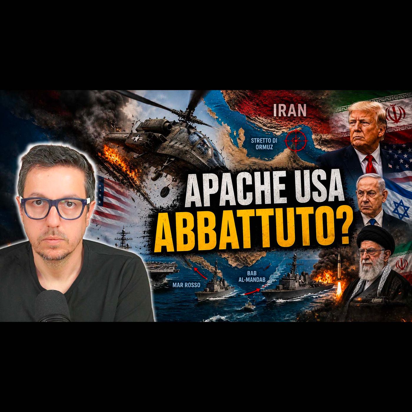 APACHE USA GIÙ AD HORMUZ | INCIDENTE O ABBATTUTO?