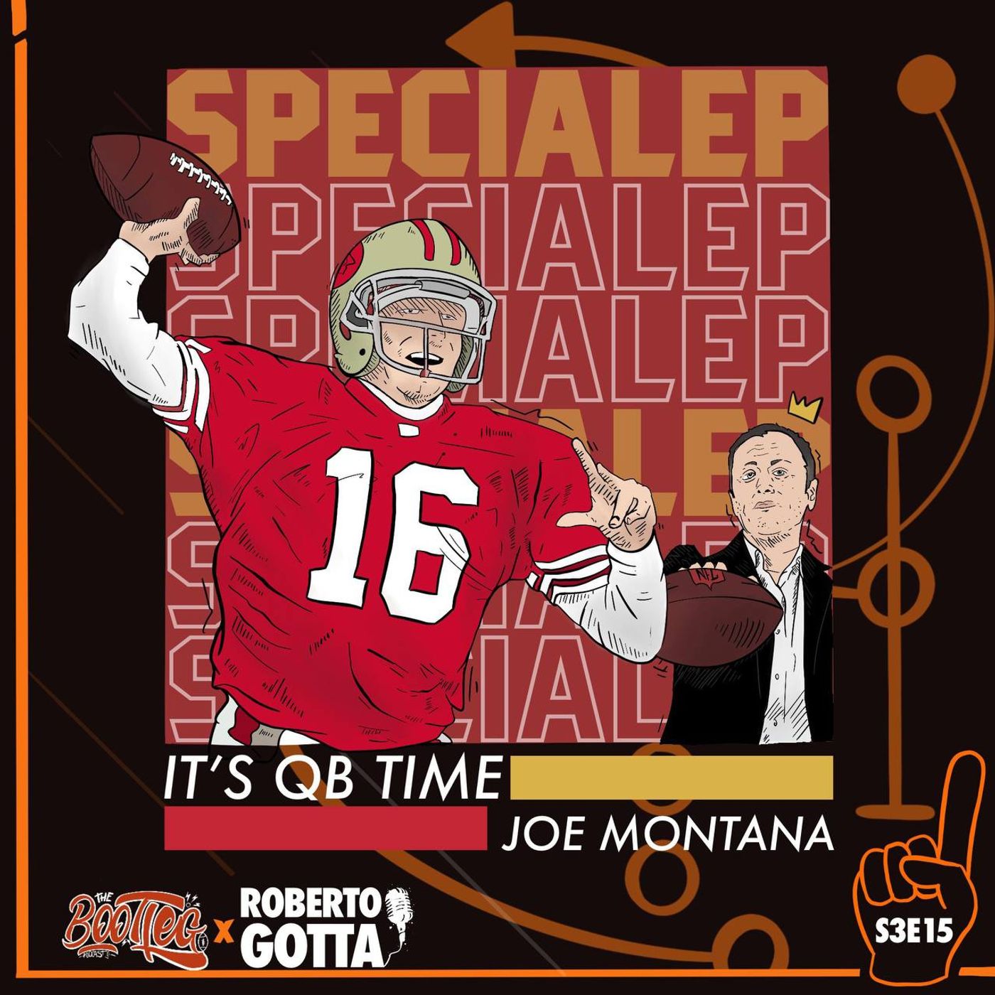 The Bootleg S03E15 - It's QB Time: Joe Montana (w/ Roberto Gotta) episode artwork