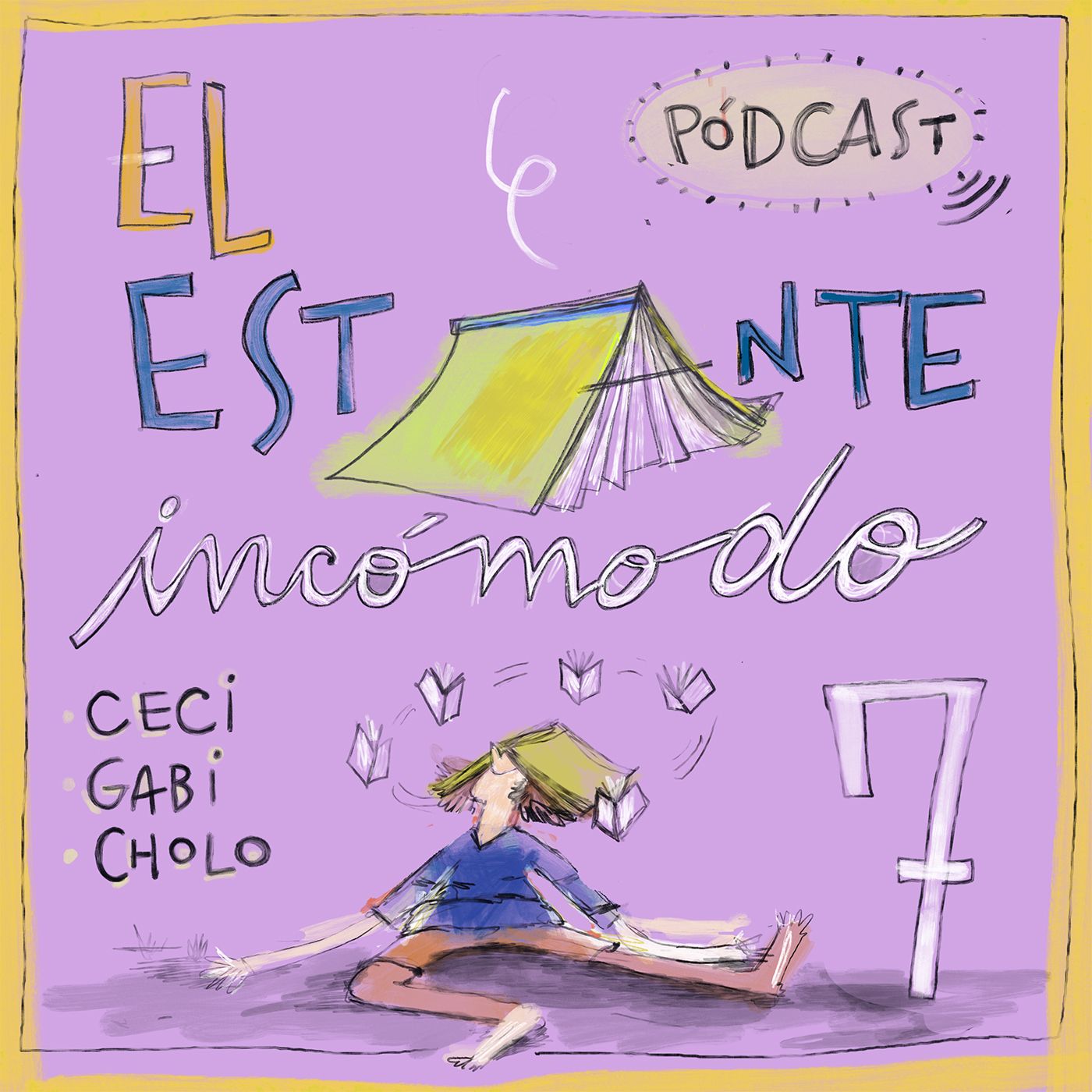 El estante incómodo