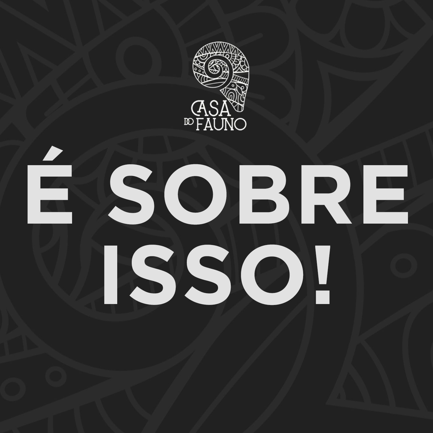 É sobre isso! podcast artwork