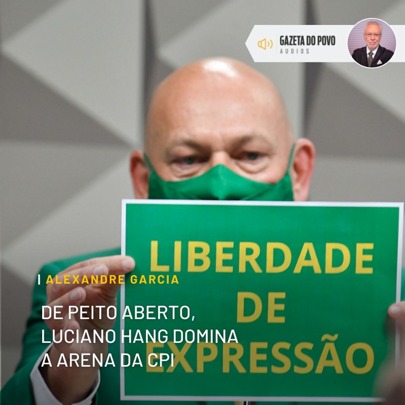 De peito aberto, Luciano Hang domina a arena da CPI De peito aberto, Luciano Hang domina a arena da CPI