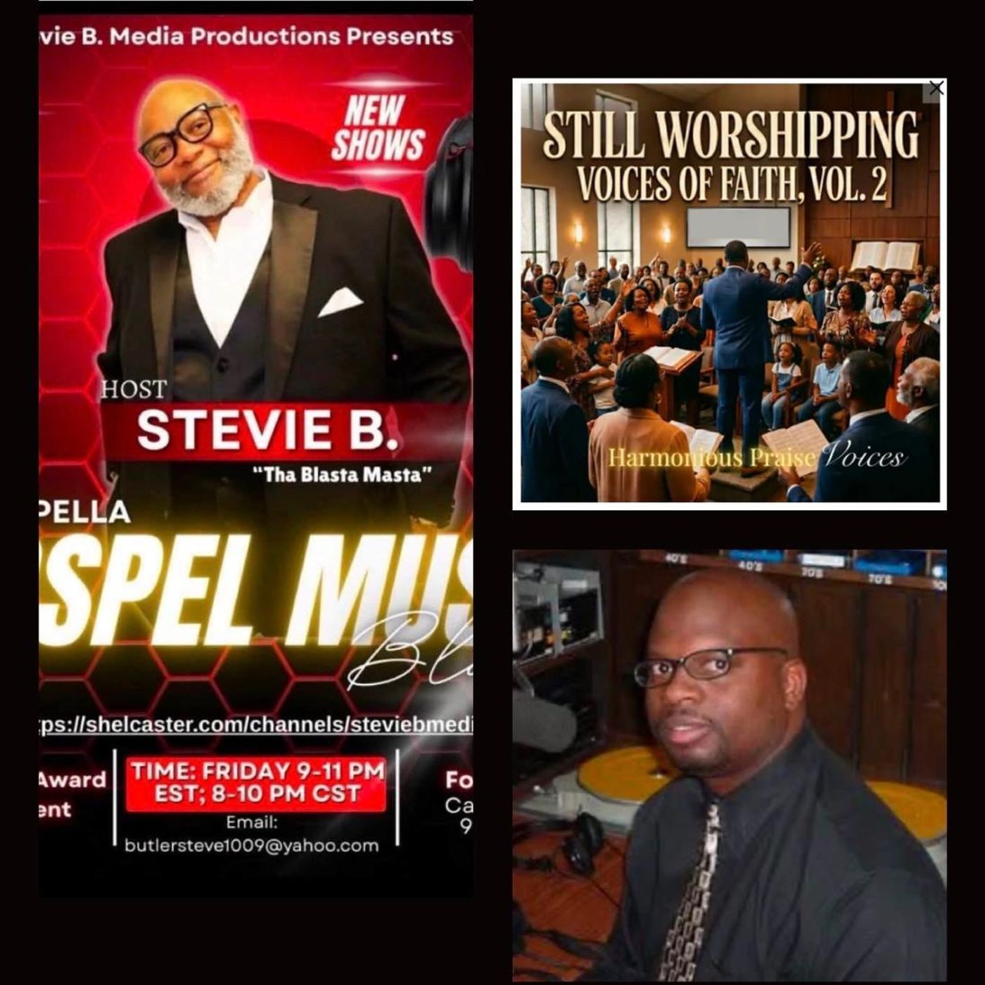 Stevie B. Acappella Gospel Music Blast - (Episode 360) episode artwork