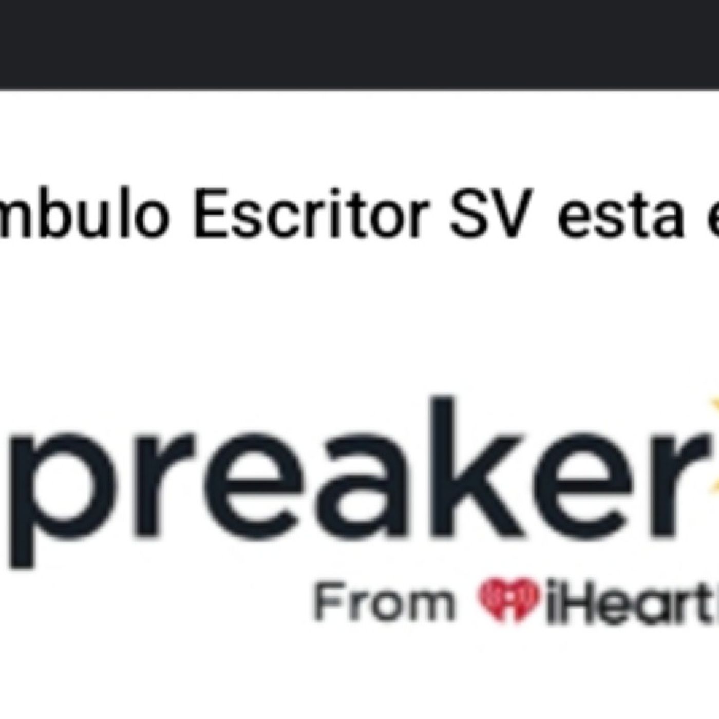 Portada de Noctambulo Escritor SV