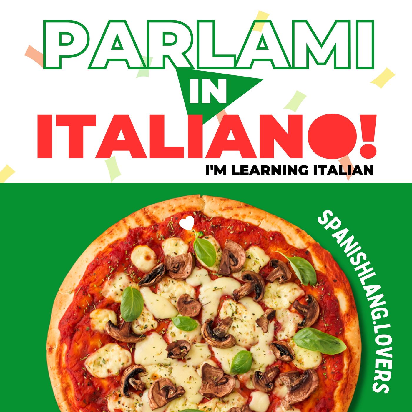 Copertina di Parlami in Italiano!