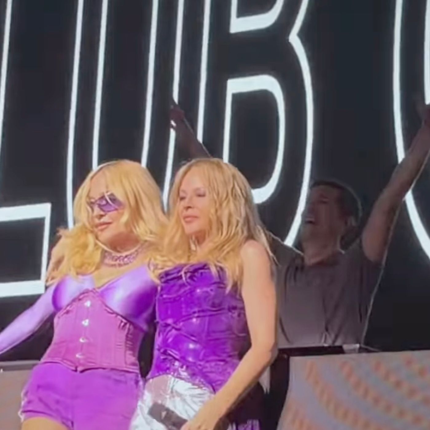 See Madonna Bring Out Kylie Minogue to Preview ‘Love Sensation’ Remix in Amsterdam