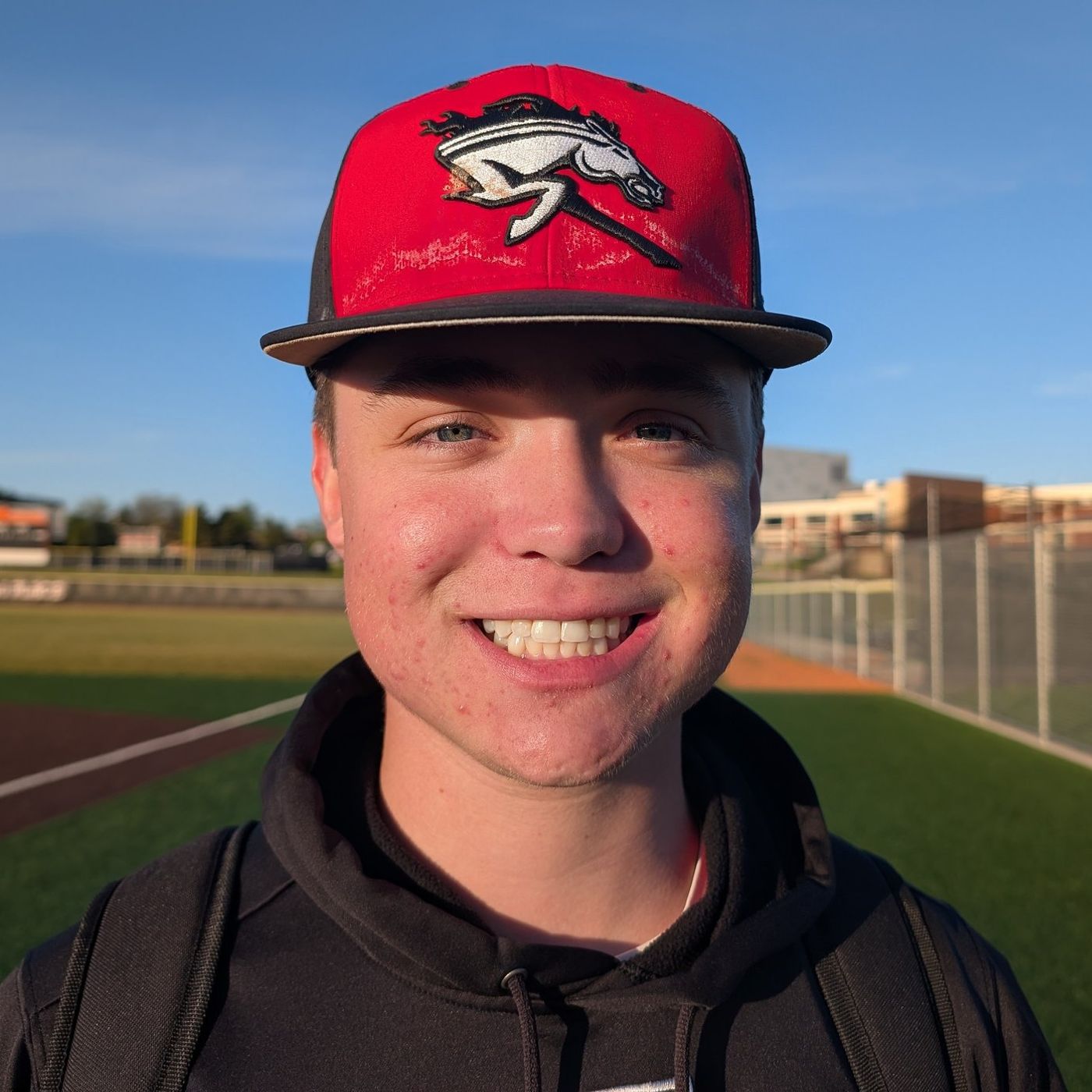 Nate Larson pitches Huntley past McHenry to forge tie in FVC episode artwork