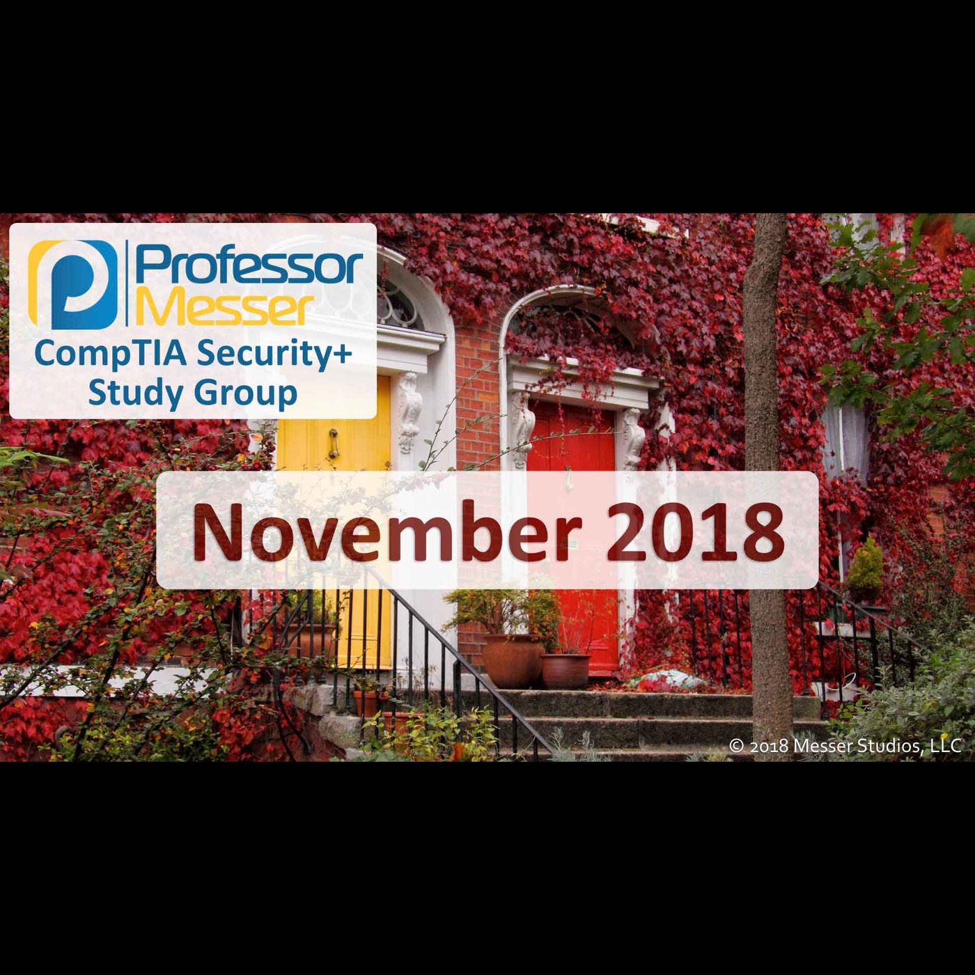Professor Messer's Security+ Study Group - November 2018