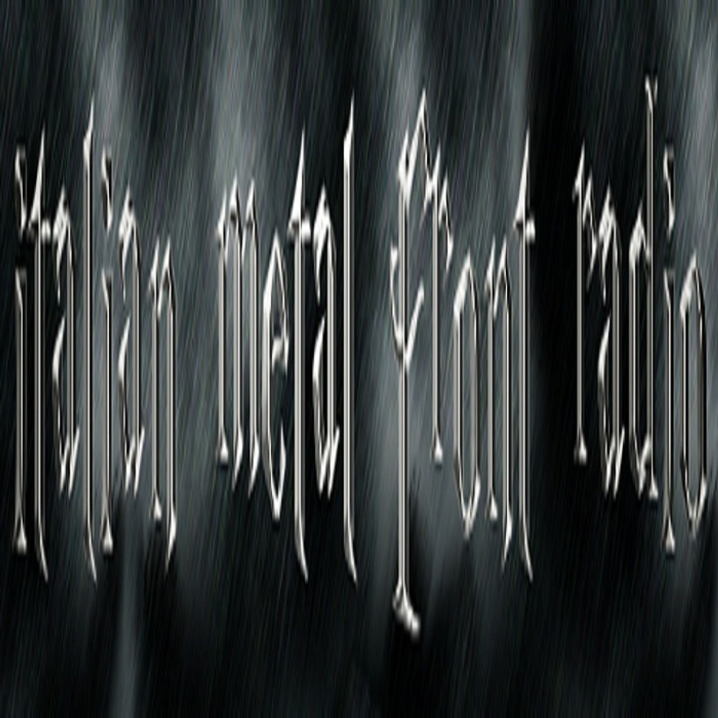italian metal front radio