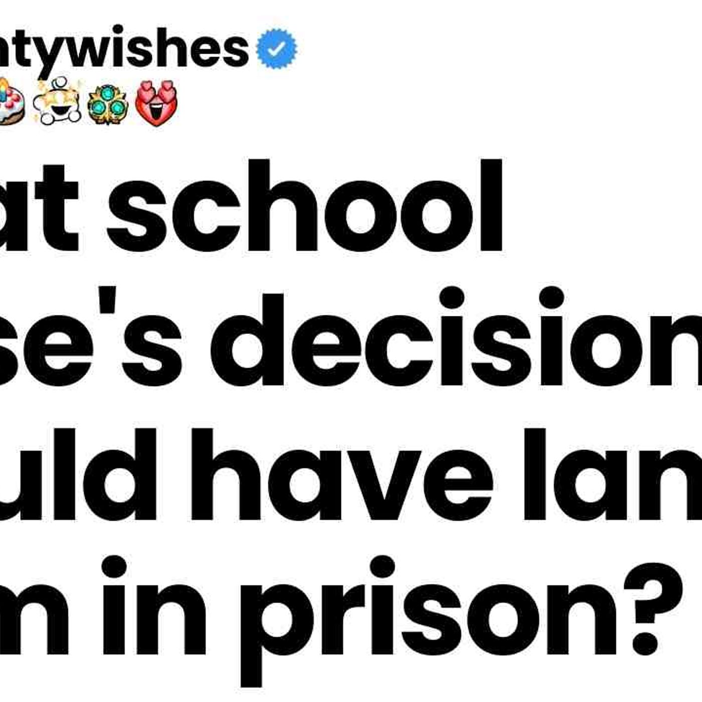 What school nurse_s decision should have landed them in prison episode artwork