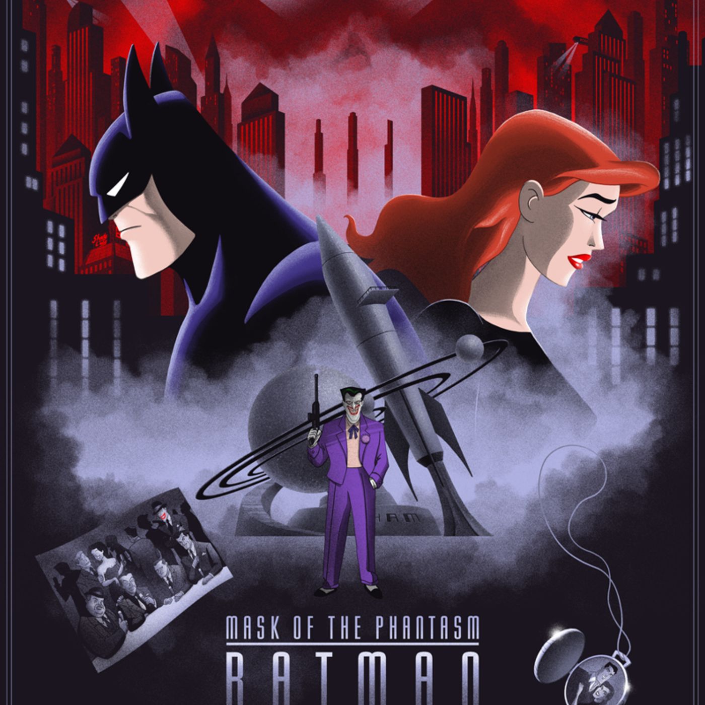 Batman: Mask of the Phantasm 1993 episode artwork