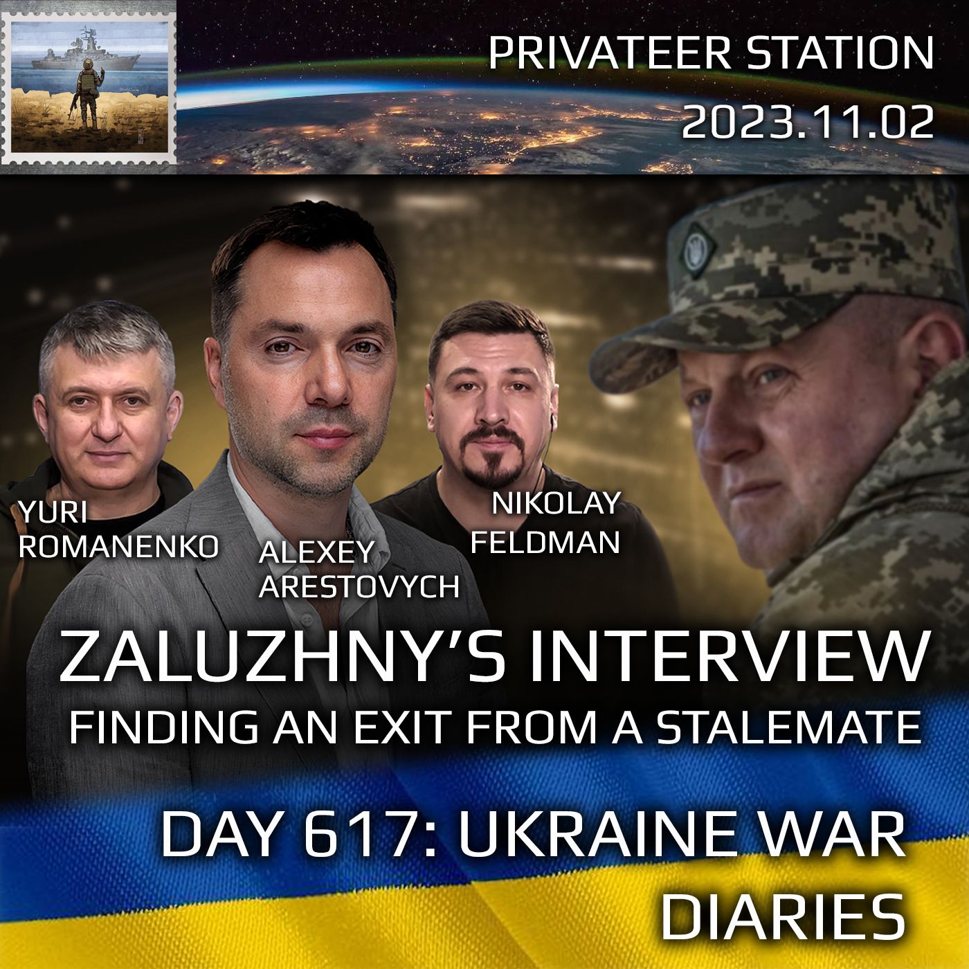 cover of episode War Day 617: Zaluzhny's Interview: Finding an Exit Fom a Stalemate