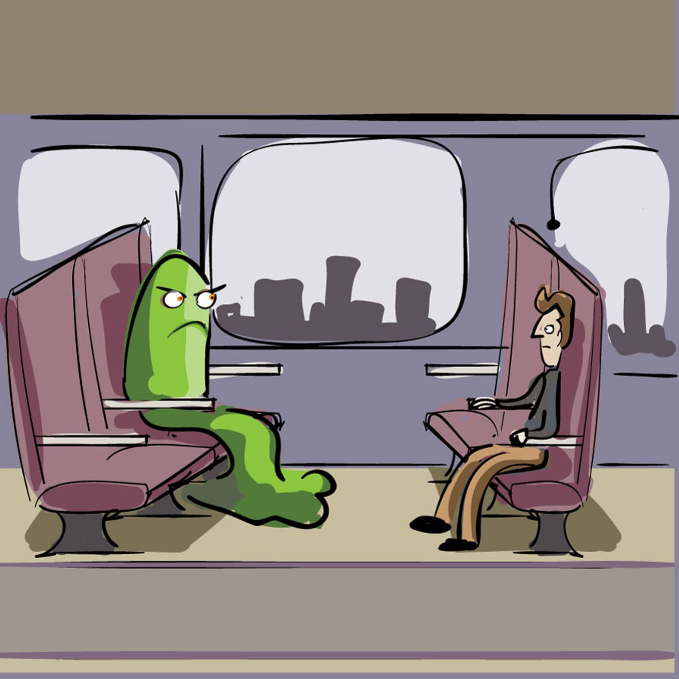 Episode 42: The Unpleasantness on the Train episode artwork