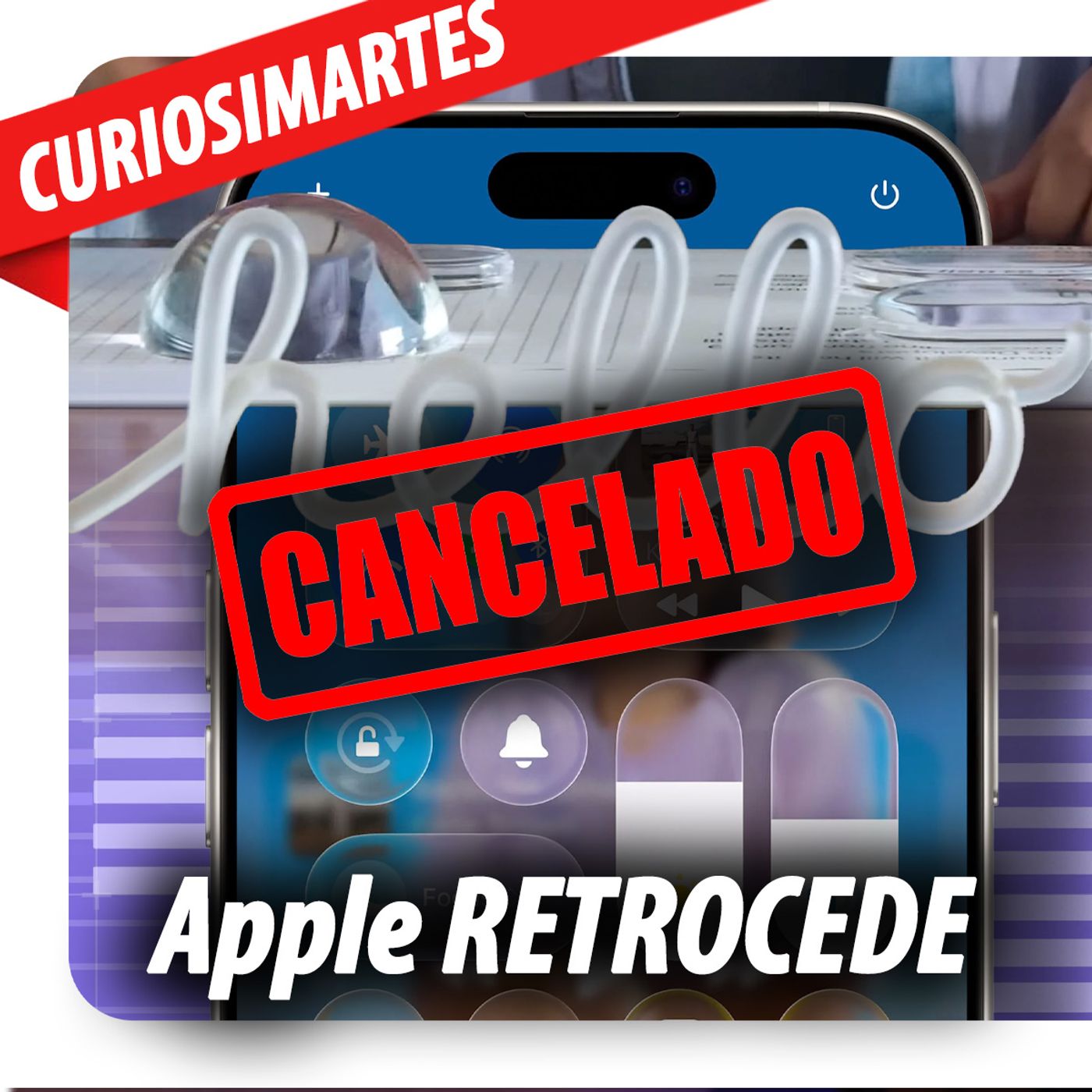 🧊 Adiós al “Glass Look”: Apple elimina su propio invento en iOS 26.1😱
