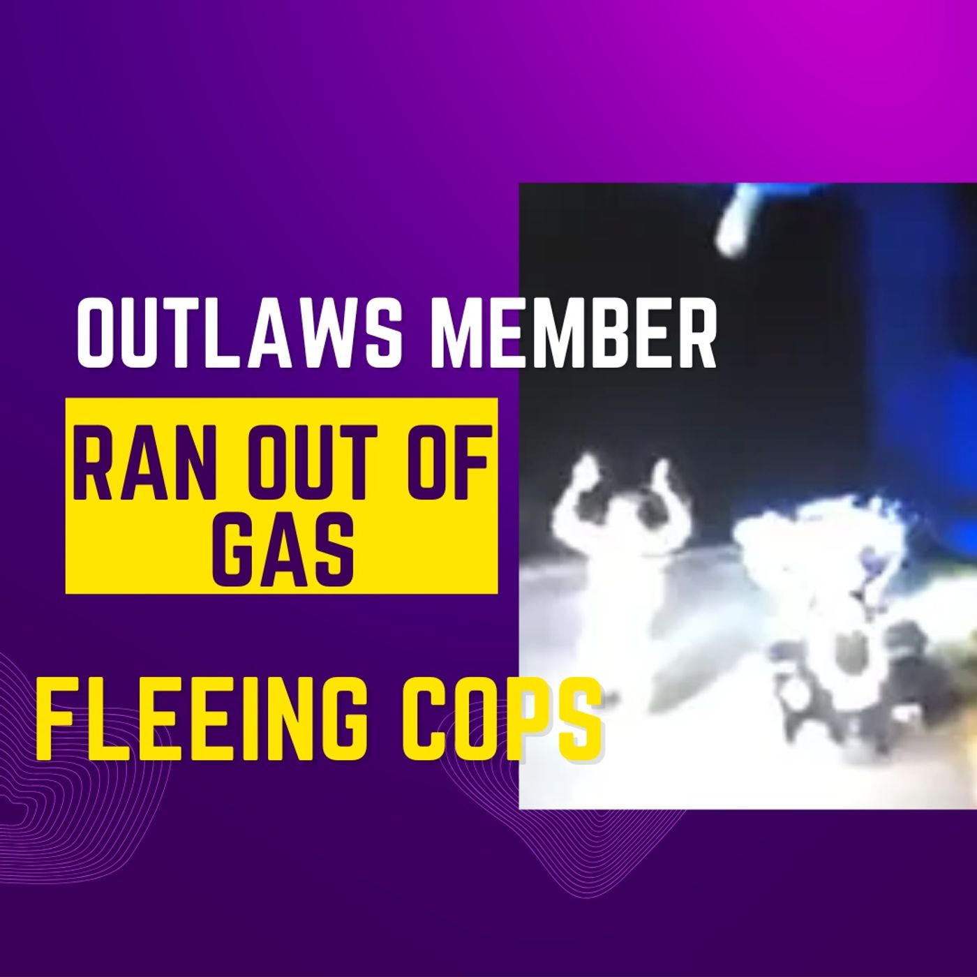 Outlaws Motorcycle Club member arrested after fleeing from Flagler deputies, sheriff says