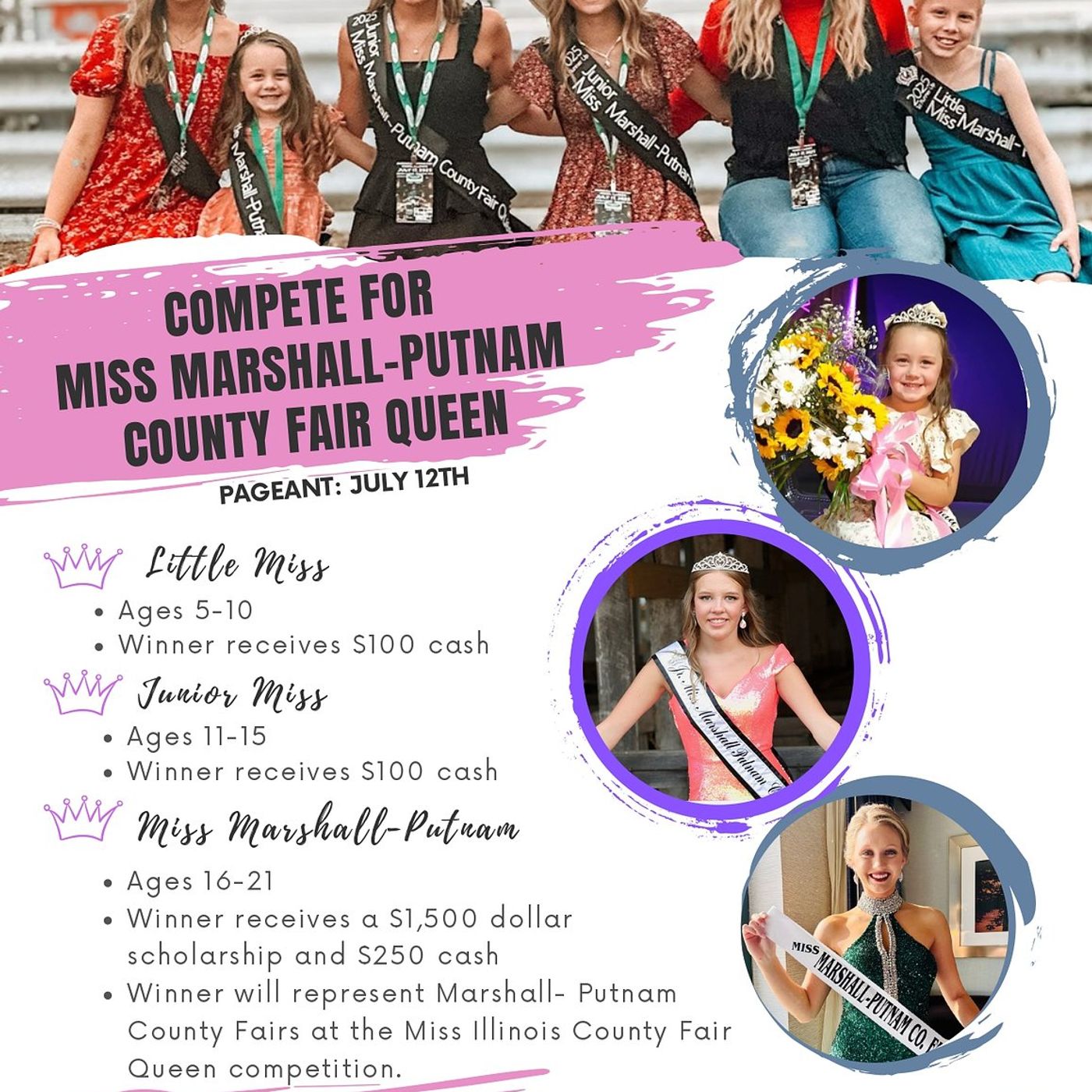 Marshall-Putnam Queen Pageant taking applications ahead of county fair episode artwork