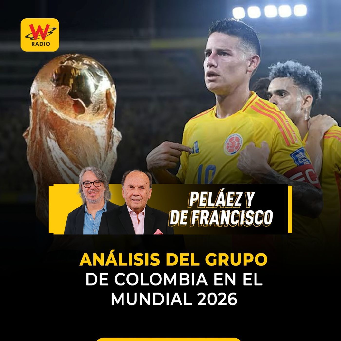 Análisis del grupo de Colombia en el Mundial 2026
