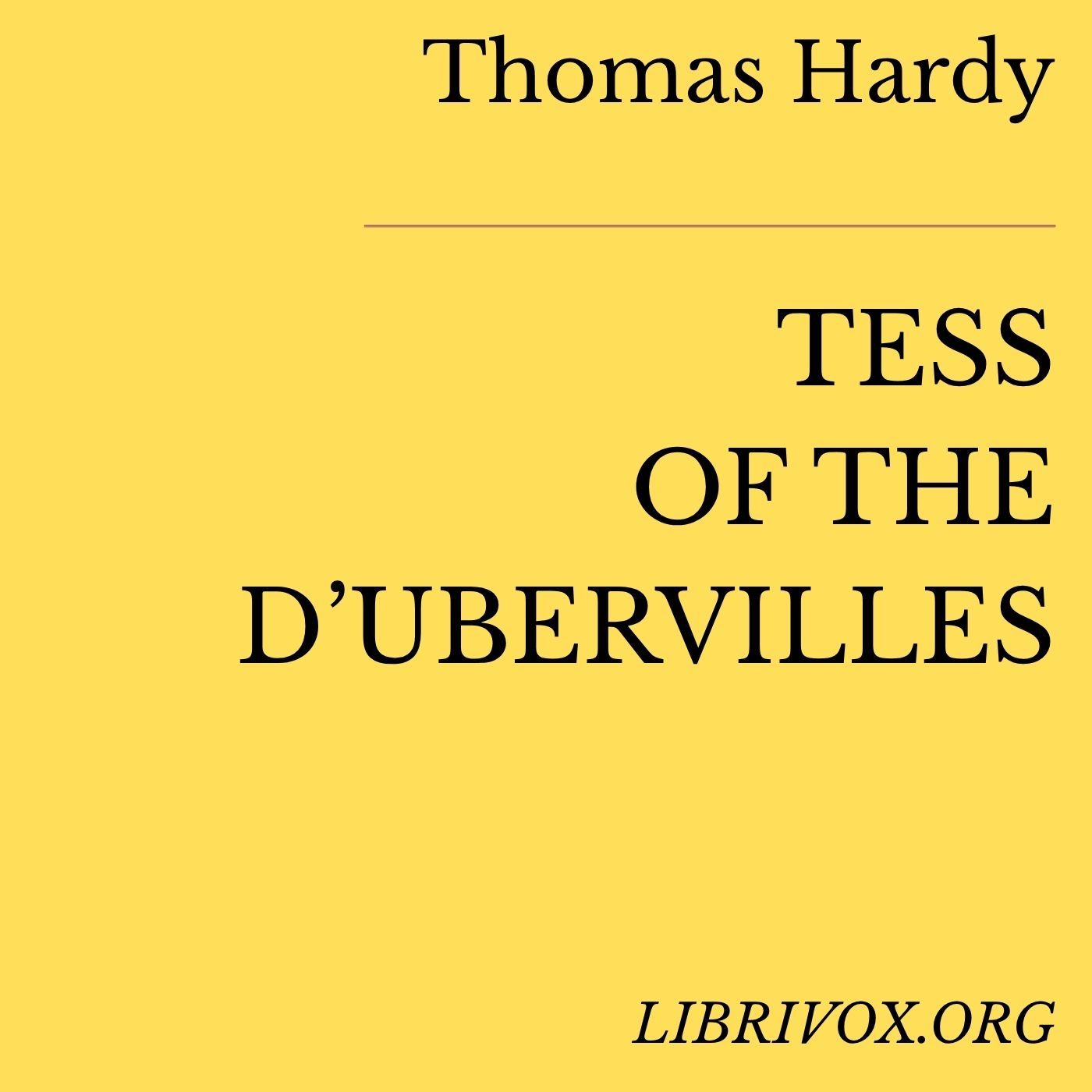Thomas Hardy, Tess of the d'Ubervilles