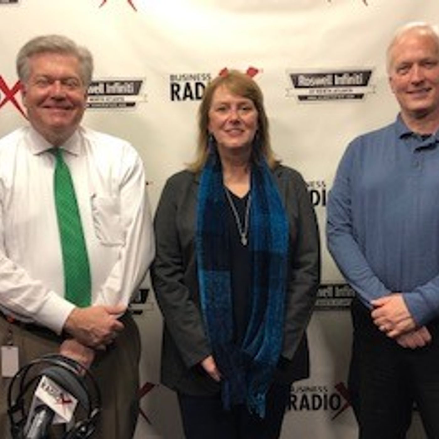 Lisa McGuire with Open Window Marketing and Paul Purcell with InfoQuest episode artwork