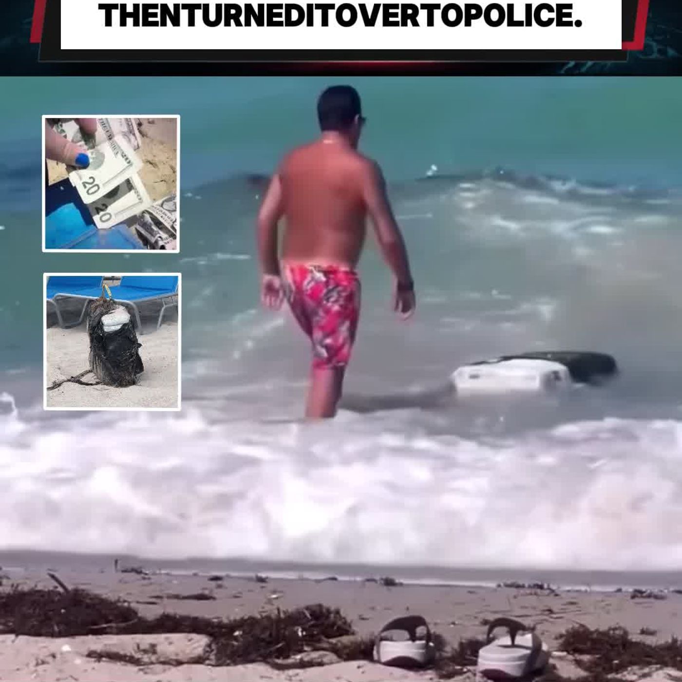 AFLORIDA MAN FOUND MILLIONS IN BEACH CASH THENTURNEDITOVERTOPOLICEnews breakingnews fyp cash usa episode artwork