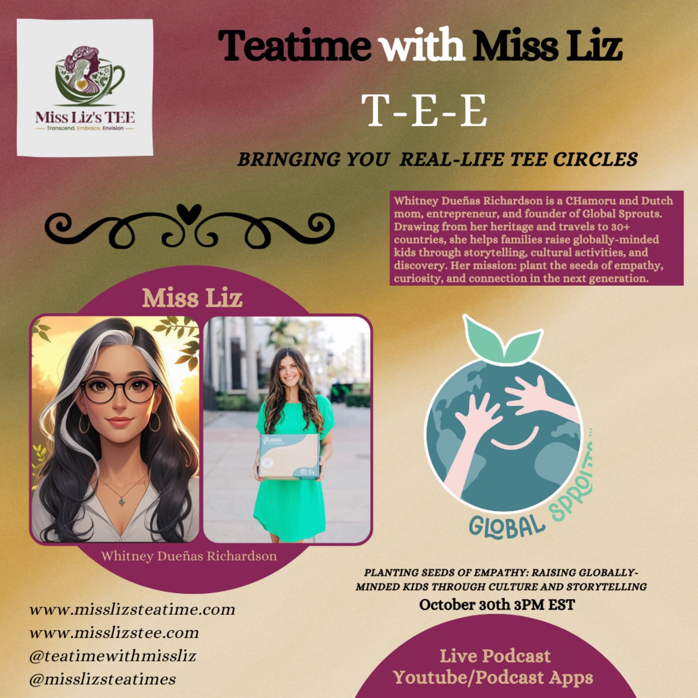 Teatime with Miss Liz