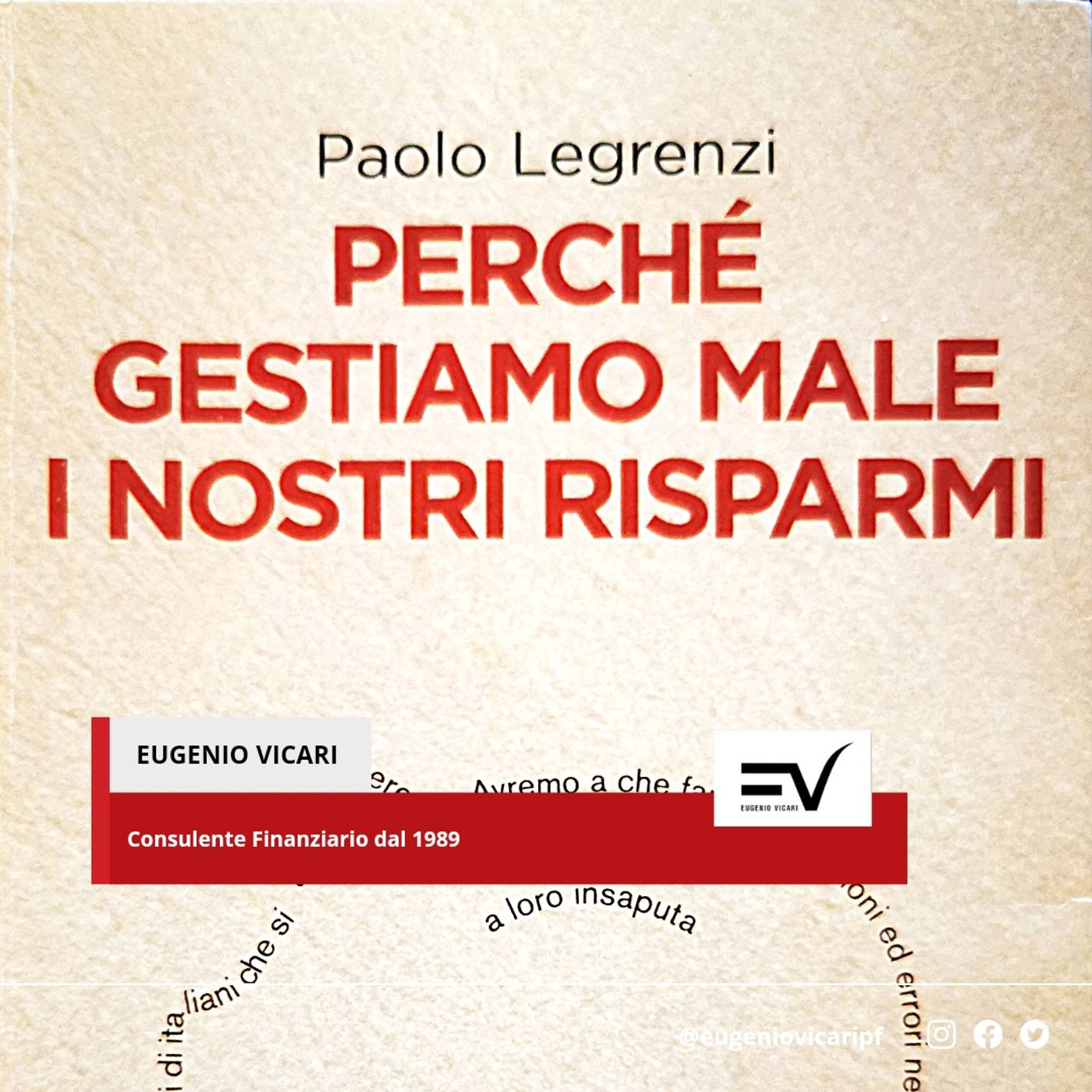 Episodio 9 - Perdere Delle Buone Occasioni. P. Legrenzi episode artwork