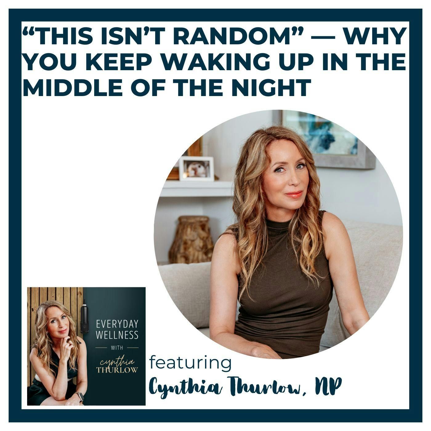 Ep. 566 “This Isn’t Random” — Why You Keep Waking Up in the Middle of the Night | Menopause, Sleep & Insomnia Ep. 566 “This Isn’t Random” — Why You Keep Waking Up in the Middle of the Night | Menopause, Sleep & Insomnia