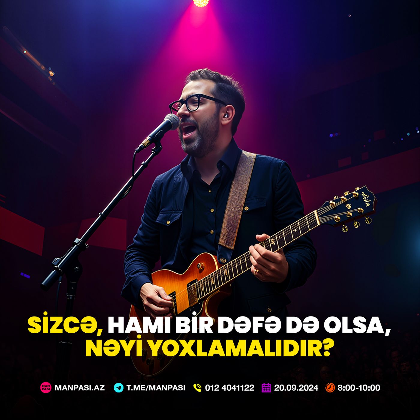 Sizcə, hamı bir dəfə də olsa, nəyi yoxlamalıdır? 20.09.2024