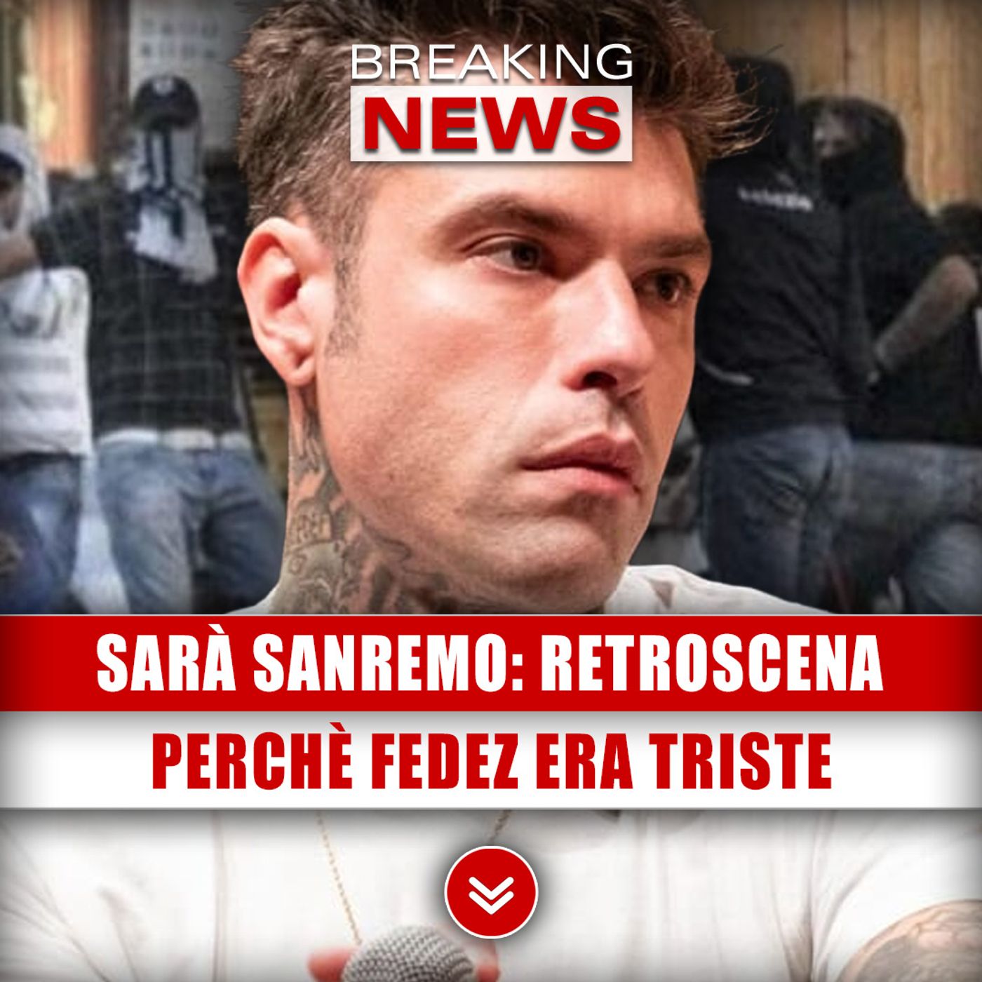 Sarà Sanremo, Incredibile Retroscena: Perchè Fedez Era Triste!