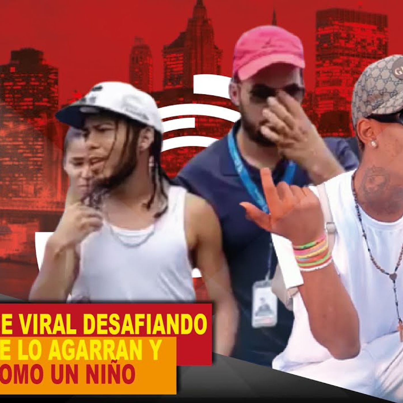 JOVEN SE HACE VIRAL DESAFIANDO AL PRESIDENTE ABINADER - LO AGARRAN Y PIDE CACAO COMO UN NIÑO episode artwork