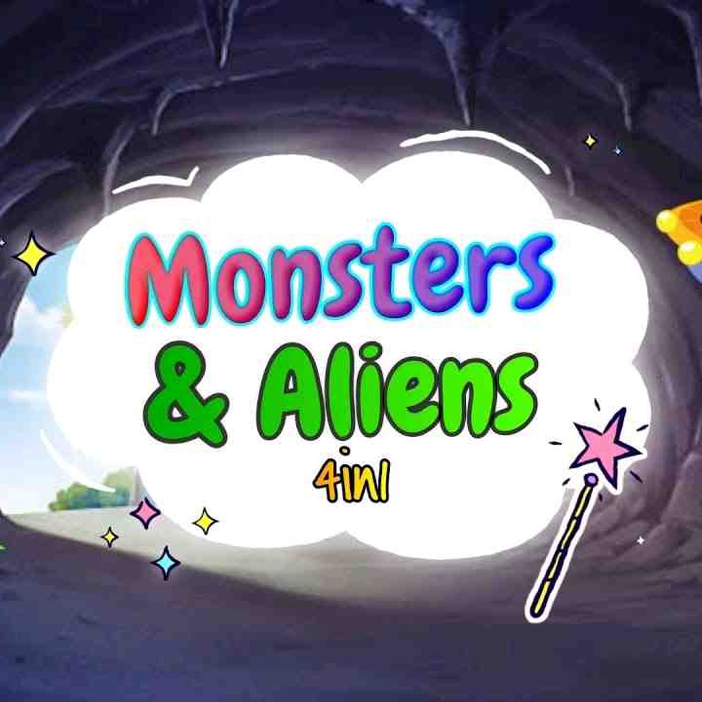 Sleep Meditation for Kids _ MONSTERS _ ALIENS 4in1 _ Sleep Story for Children episode artwork