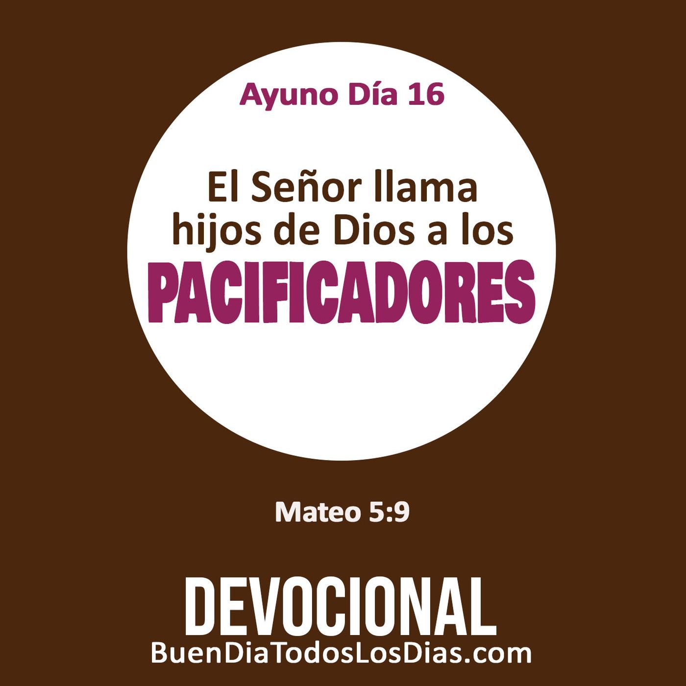 Ayuno Día 16 - Misericordiosos pacificadores episode artwork