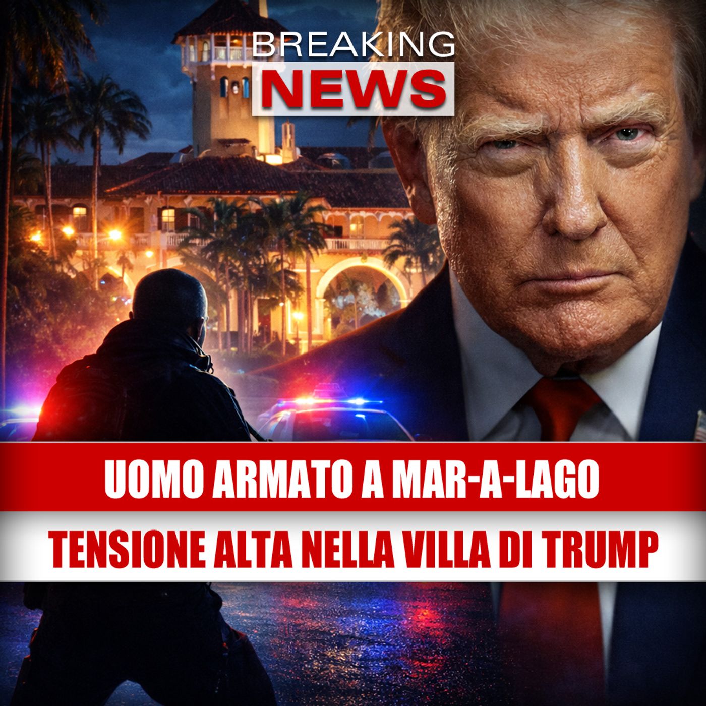 Uomo armato a Mar-a-Lago: tensione altissima nella villa di Donald Trump