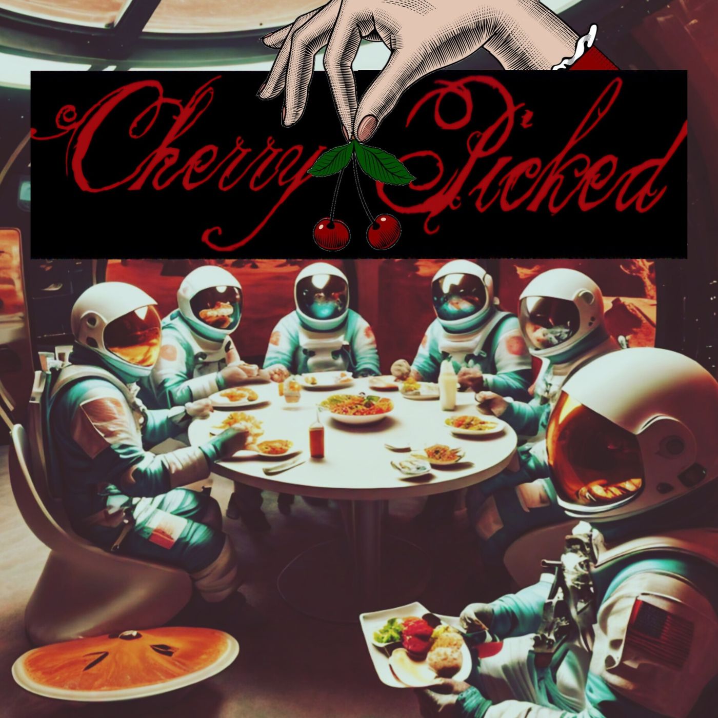 Cherry picked podcast artwork
