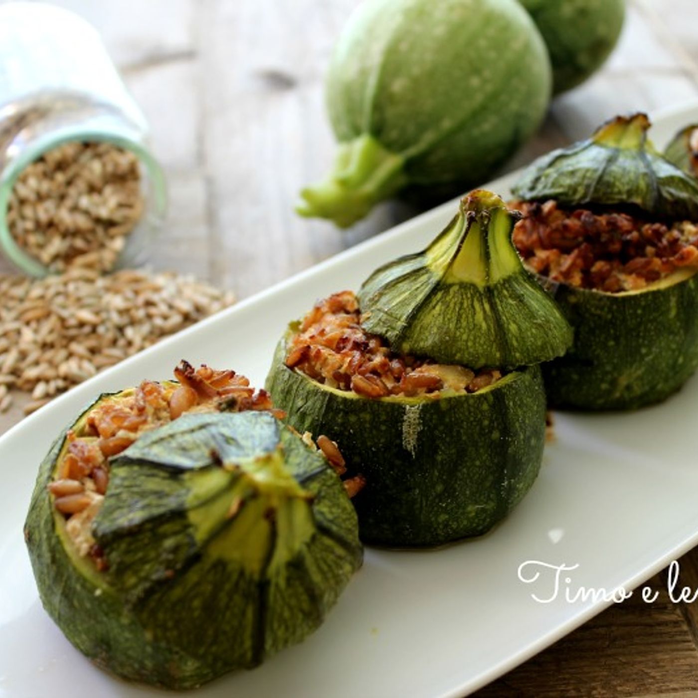 Zucchine tonde ripiene di segale e crema di tofu alle erbe episode artwork