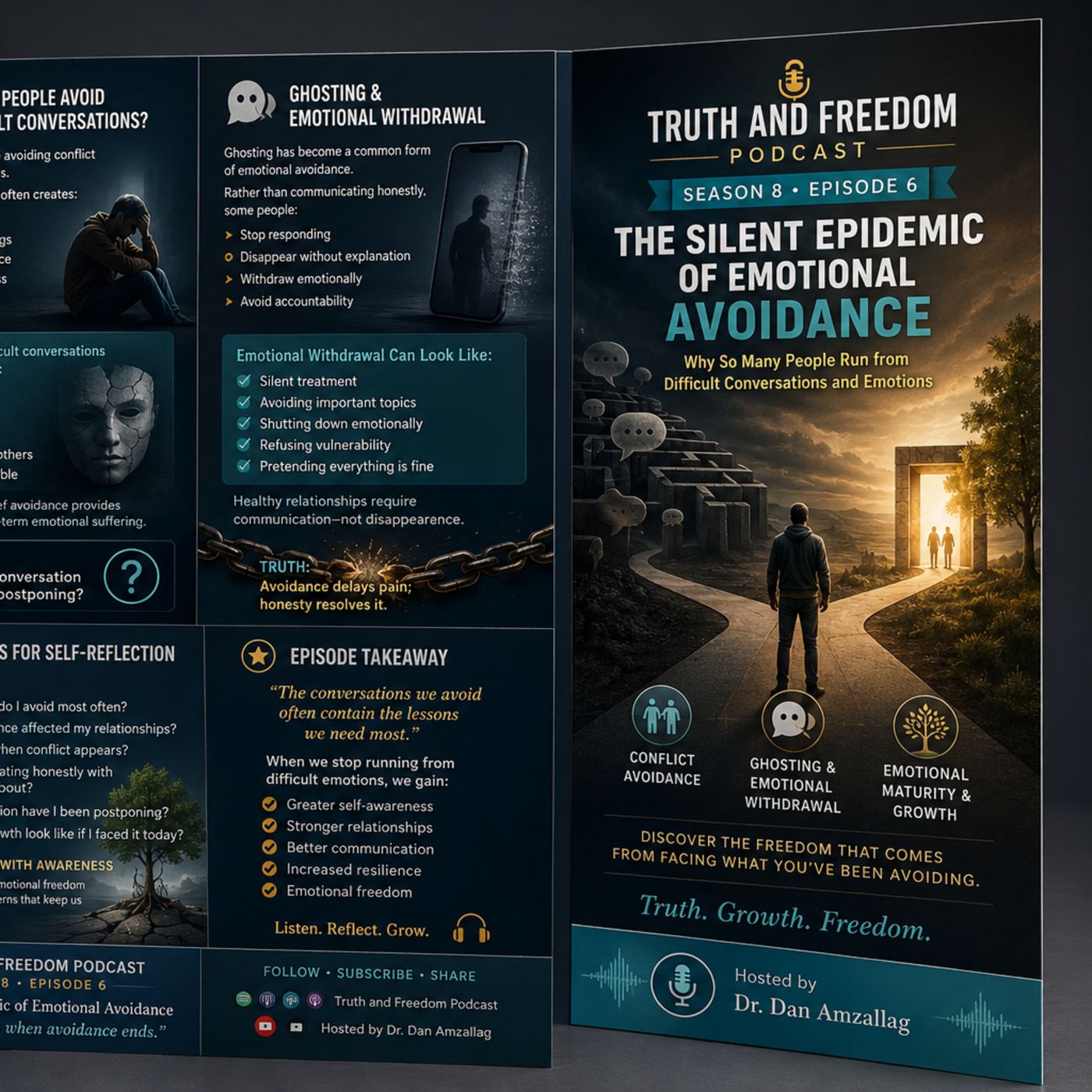 Truth & Freedom Podcast: S 8 Ep 6-The Silent Epidemic of Emotional Avoidance episode artwork