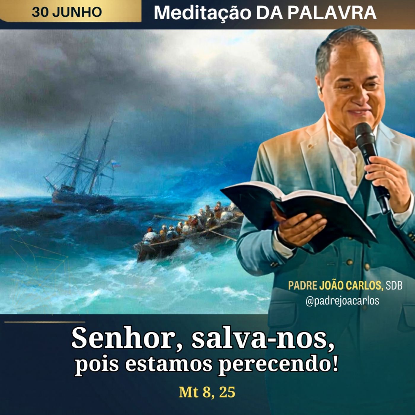 30/06/26 - Programa Padre João Carlos | Tempo de Paz episode artwork