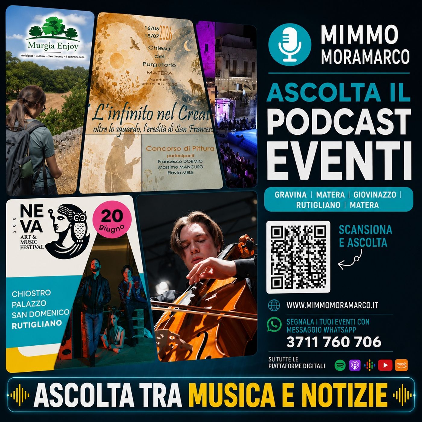 Eventi Gravina in Puglia, Matera, Giovinazzo e Rutigliano - Ep 208 episode artwork