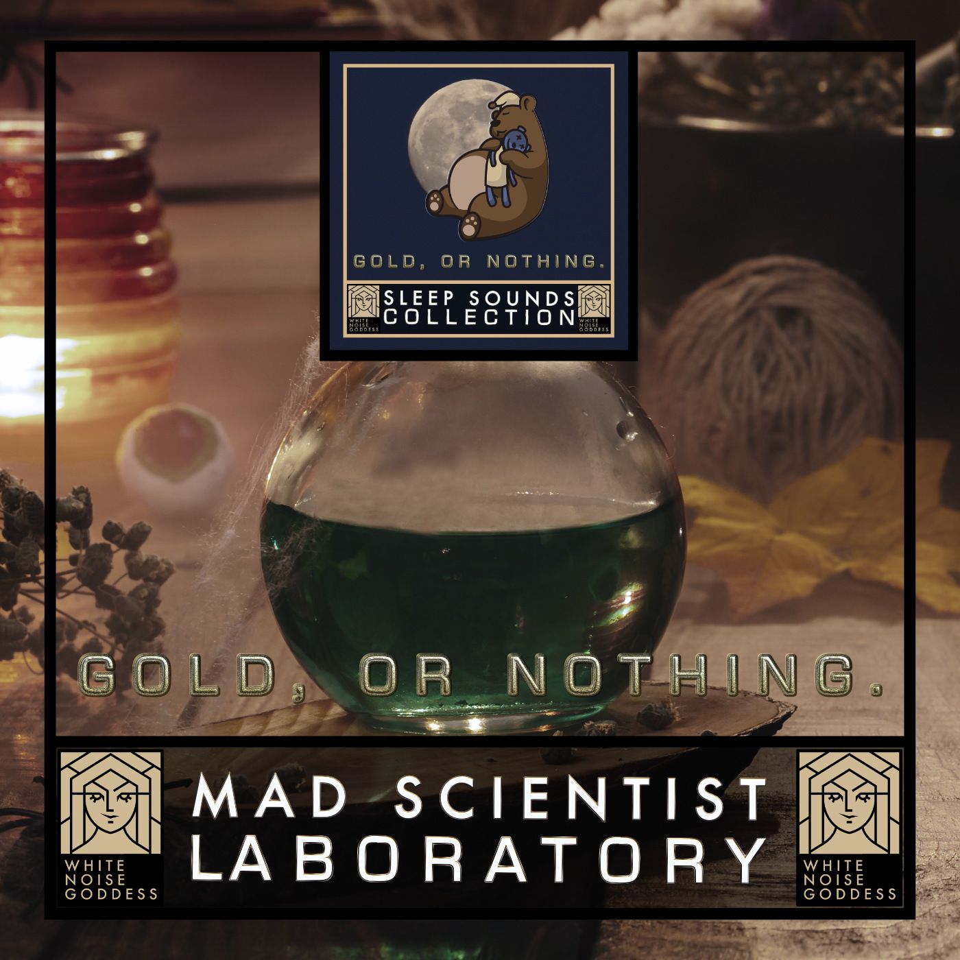 Mad Scientist Laboratory | Creepy Ambience | Potion Bubbles