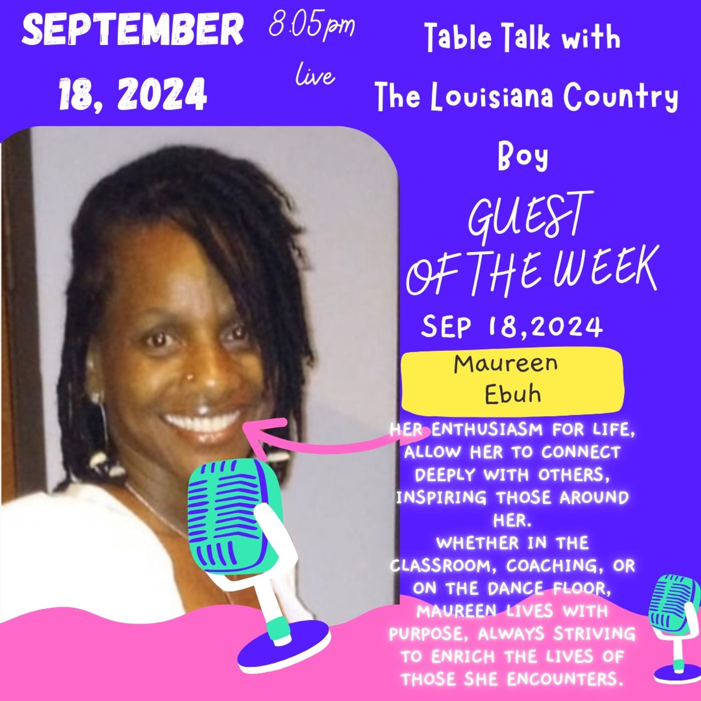 Maureen _The Dream _ Ebuh  sits at The Table