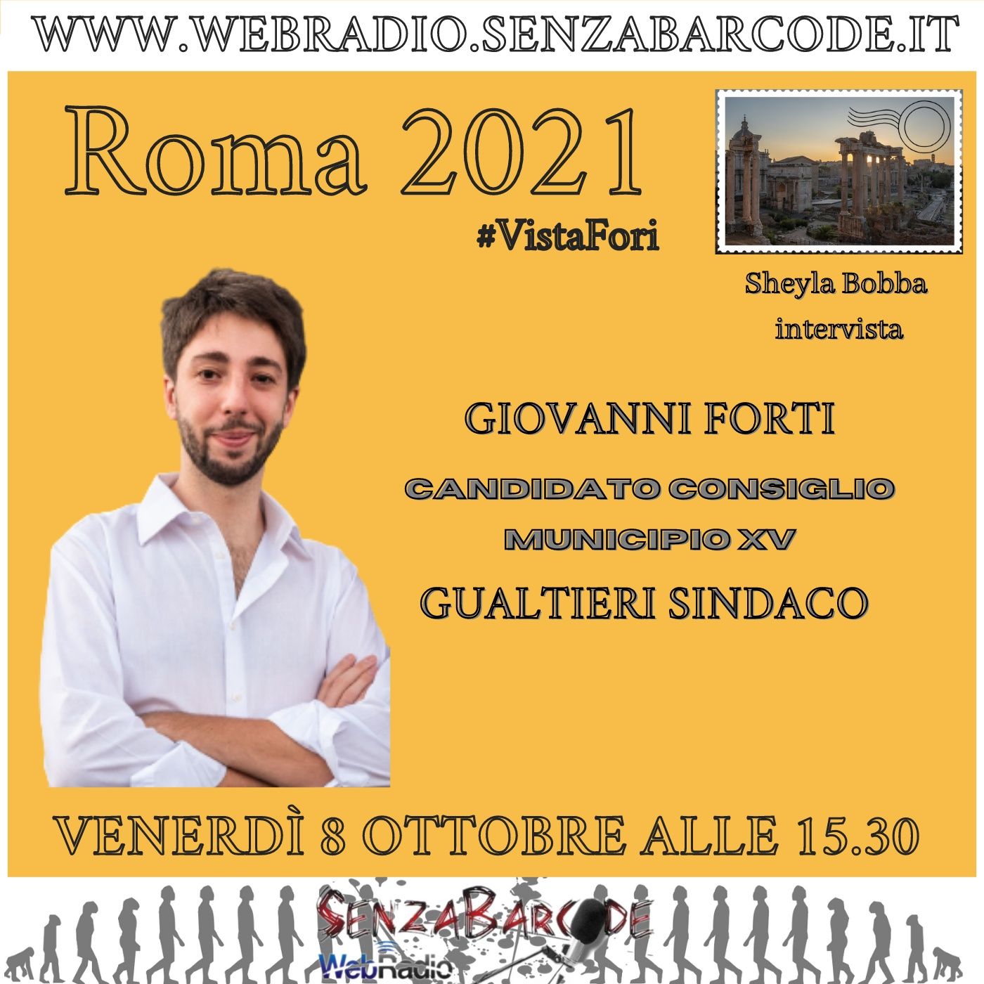 #Roma2021 con Giovanni Forti